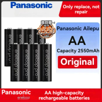 100% Panasonic Enelop Original Rechargeable Battery Pro AA 2550mAh 1.2V NI-MH Camera Mouse Air Conditioner