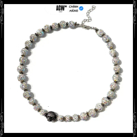 S Access Workshop Vòng cổ đính đá nam nữ kiểu dáng choker phong cách