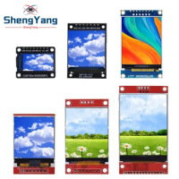 TFT Display 0.96/1.3/1.44/1.77/1.8/2.0/2.4/2.8 inch IPS 7P SPI HD 65K Full Color LCD Module ST7735 Drive IC 80*160 For Arduino