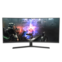 Factory direct sales 24" 27" 34 inch flat curved IPS screen 1K 2K 4K resolution gaming monitor 165HZ