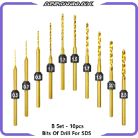ARROWMAX B Set-10 Bits of Drill (for SDS)