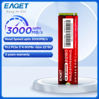 EAGET S900L SSD 1TB SSD 512GB 2TB 4TBInternal Solid State Hard Disk M2 PCIe 3.0x4 2280 Driv up to 3000MB/s for PS5 Laptop PC