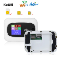 KuWfi 4G Lte Portable Mobile Wifi Router 150Mbps Outdoor Unlocked Wireless Wifi Modem Hotspot Mifi Routers USB Charge Port