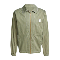 【adidas 愛迪達】WAB Nylon COA 男 外套 夾克 運動外套 休閒穿搭 工裝風 綠(JP4484)