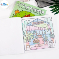 ABC Toysหนังสือระบายสี สมุดระบายสี หนังสือกราฟฟิตี้ หนังสือวาดภาพสำหรับเด็ก การรับรู้สี เสริมสร้างจิ