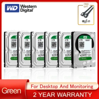 Western Digital WD Green 6TB 4TB 3TB 2TB 1TB Internal Hard Drive IntelliPower 3.5-inch 64MB Cache SATA III 6.0Gb