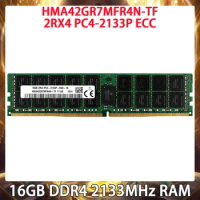 RAM 16GB DDR4 2133MHz HMA42GR7MFR4N-TF 2RX4 PC4-2133P ECC For SK Hynix Server Memory