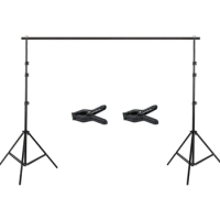 Photography 2.6x3m Photo Studio Backdrop Background Support Stand Kit