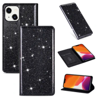 For Xiaomi Redmi K40 PRO Case Card Rock PU Glitter K30S Cover For Redmi K40 Coque Flip Leather Book Phone Case