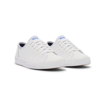 【Keds】CHAMPION KICKSTART 時尚皮革綁帶小白鞋(9191W132222)