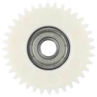High Quality New Gear ​for Bafang Motor Motor Gear Nylon Parts Wheel Hub 36T White Accessories Attachment Clutch