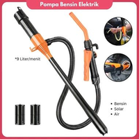 Pompa Bensin Elektrik Baterai Pompa Sedot Minyak Solar Portable Pompa Transfer BBM Dengan Baterai