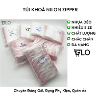 1 Kg Túi Nilon Khoá Zipper Miết Mép, Vuốt Miệng Ziplock Trong Suốt Chuyên Đóng Gói, Đựng Phụ Kiện, Q