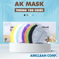 Khẩu Trang 5D AK MASK Chính Hãng, Chống Bụi và Kháng Khuẩn - Thùng 100 Chiếc