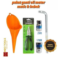 PAKET GANTI OLI MOTOR MATIC DAN BEBEK LENGKAP TEKIRO ORIGINAL Tekiro