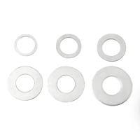 6Pc/Set Circular Saw Ring For Circular Saw Blade Reduction Ring Conversion Rings For Washers Mitre Saw Silver Useful