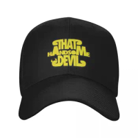 That Handsome Devil Baseball Cap Dropshipping foam party Hat Uv Protection Solar Hat black Women's B