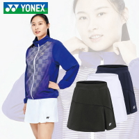 新款YONEX尤尼克斯羽毛球服女裙褲速干夏季網球yy運動短裙假兩件