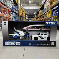 - - 新款兒童會講故事的交通運輸員警消防車套裝飛機高鐵男孩玩具禮物