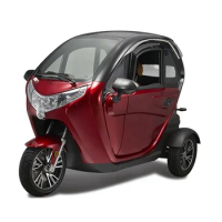 Adult Electric Tricycle Passenger Tuk Tuk Car Mini Family Vehicle 3 Wheel Cargo Tricycle Mobility Scooter For Elderly