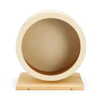 Wooden Hamster Wheel Wooden Hamster Wheel Silent Funny Exercise Wheel For Gerbils Chinchillas Hedgehogs Mice And Other Small