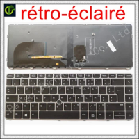 New French Backlit Azerty keyboard for HP EliteBook 840 G3 745 G3 745 G4 840 G4 848 G4 836308-051 821177-051 NSK-CY2BV FR