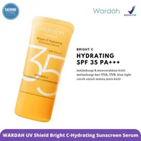 Wardah UV Shield Bright C-Hydrating Sunscreen Serum SPF 35 PA-Skincare