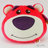 【UNIPRO】迪士尼 熊抱哥 頭型 午安枕 造型 小抱枕  玩具總動員