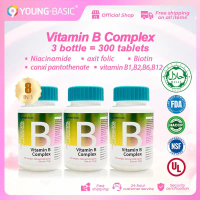 9YOUNG-BASIC FDA certified vitamin B complex| skin & hair & nail & health & lack energy & sleepiness