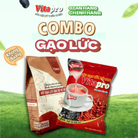[TIẾT KIỆM HƠN KHI MUA COMBO] Combo Gạo lứt mè đen & Gạo lứt đậu đỏ mè đen 100% thiên nhiên