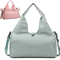 Yoga Mat Gym Bag For Women Sports Handbags Travel Fitness Tote Bag Yoga Swimming Shoulder Bag Large Capacity With Shoulder Strap