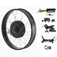 36V/48V/52V 20/24/26x4.0" 1000W-1500W Powerful eBike Fat Wheel Conversion Kits with 3-mode controller and Color Display