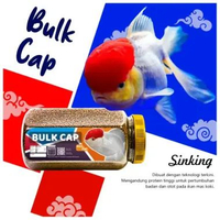 Pakan Makanan Pelet Ikan Mas Koki Bulk Cap 1MM SINKING Ulet Ulat Jerman Kering IKANESIA BIG SIZE