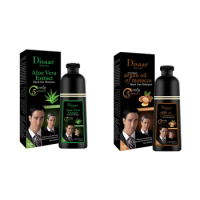 Hair Dye Shampoo Instant Hair Color Shampoo for Hair Dark Black for Women &amp; Men