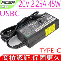 ACER 45W TYPE-C USBC 充電器 宏碁 SWIFT 7 SF713 SPIN 7 SP714 SPIN11 R751T CP511 CB515 SA5-271 ADP-45PE B