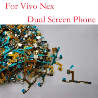 1PCS NEW Original For Vivo Nex Dual Screen Phone Power On Off Volume Switch Side Button Key Flex Cable Replacement Parts
