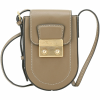3.1 Phillip Lim Pashli Kit 明線牛皮斜背手機包(軍綠)