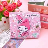 Dompet Klip HEART Kuromi My Melody Cinnamoroll Pochacco Hello Kitty MM