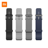 Original Xiaomi Strap Wrist Bracelet Fluororubber Material Black Silver Gray Blue for Xiaomi Watch