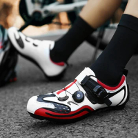 Professional Cycling Shoes for Men, Sport Shoes, Mountain Bike Sneakers, Road Bike, Plus Size, New