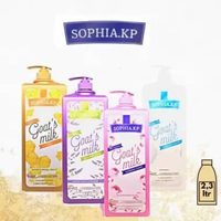 Sabun Cair Impor Pump Sofia Fresh Goat's Milk, Aloe Vera, Lavender, Royal Jelly, Sakura Sophia. KP, 