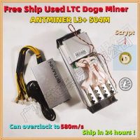 In Stock Free Ship LTC DOGE Scrypt Miner ANTMINER L3+ 504M With BITMAIN 1600W PSU LTC Miner 800W Better Than ANTMINER L3+ L3++