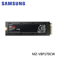 SAMSUNG 三星 980 PRO PCIe 4.0 NVMe M.2 固態硬碟 1TB 含散熱片