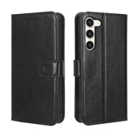 For Samsung Galaxy S22 Ultra/S22 Plus/ S22 Case Magnetic Flip PU Leather Book Wallet Stand Soft Tpu Gel Back Phone Cover Fundas
