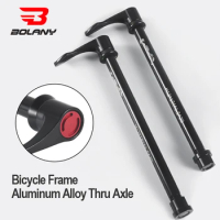BOLANY Aluminum Alloy Quick Release Thru Axle Rod for Bike Frame 12x172/180mm Thru Axle for MTB Hub Cube MTB Bicycle Accessories