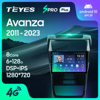 TEYES SPRO Plus For Toyota Avanza F650 2011 - 2023 Car Radio Multimedia Video Player Navigation GPS Android 10 No 2din 2 din dvd
