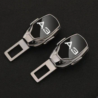 Car Interior Accessories Auto Logo Custom Seat Belt Buckle Clip For Audi A3