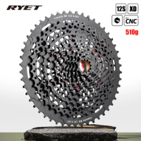 RYET Ultralight MTB Cassette 12 Speed 9-50T Mountain Bicycle Freewheel Cassette Sprocket XD System F