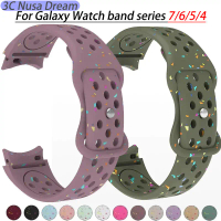 Dây đeo silicon, dành cho Samsung Galaxy Watch 7 5 6 4 Classic 5 pro, 44mm, 40mm, 43mm, 47mm, 45mm, 