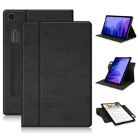 Tablet Case For Funda Samsung Galaxy Tab A7 Case SM T500 T505 Rotating Fabric Smart Cover For Galaxy Tab A7 2020 Case Coque